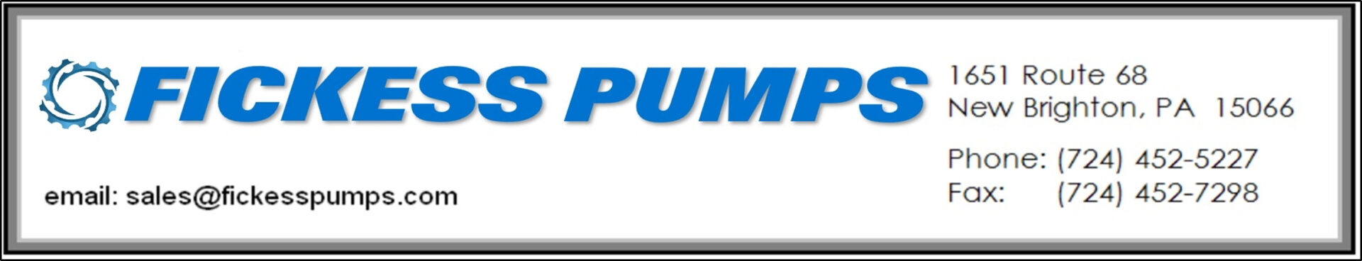 A picture of the word pump in blue letters.