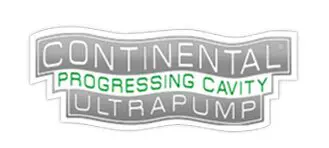A silver and green sticker with the words continental ultrapump.