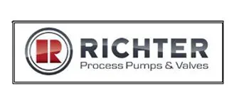 A picture of the logo for richton process pumps and controls.