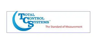 A logo of total control systems