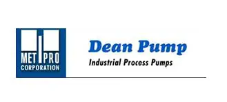 A logo of dean pumps