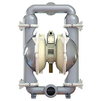 A picture of an air operated diaphragm pump.