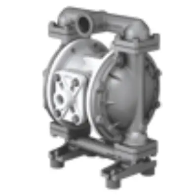 A close up of an air operated diaphragm pump